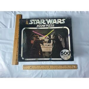 Star Wars Jigsaw Puzzle 500 Pieces Darth Vader Ben Kenobi Duel 15.5 x 18
